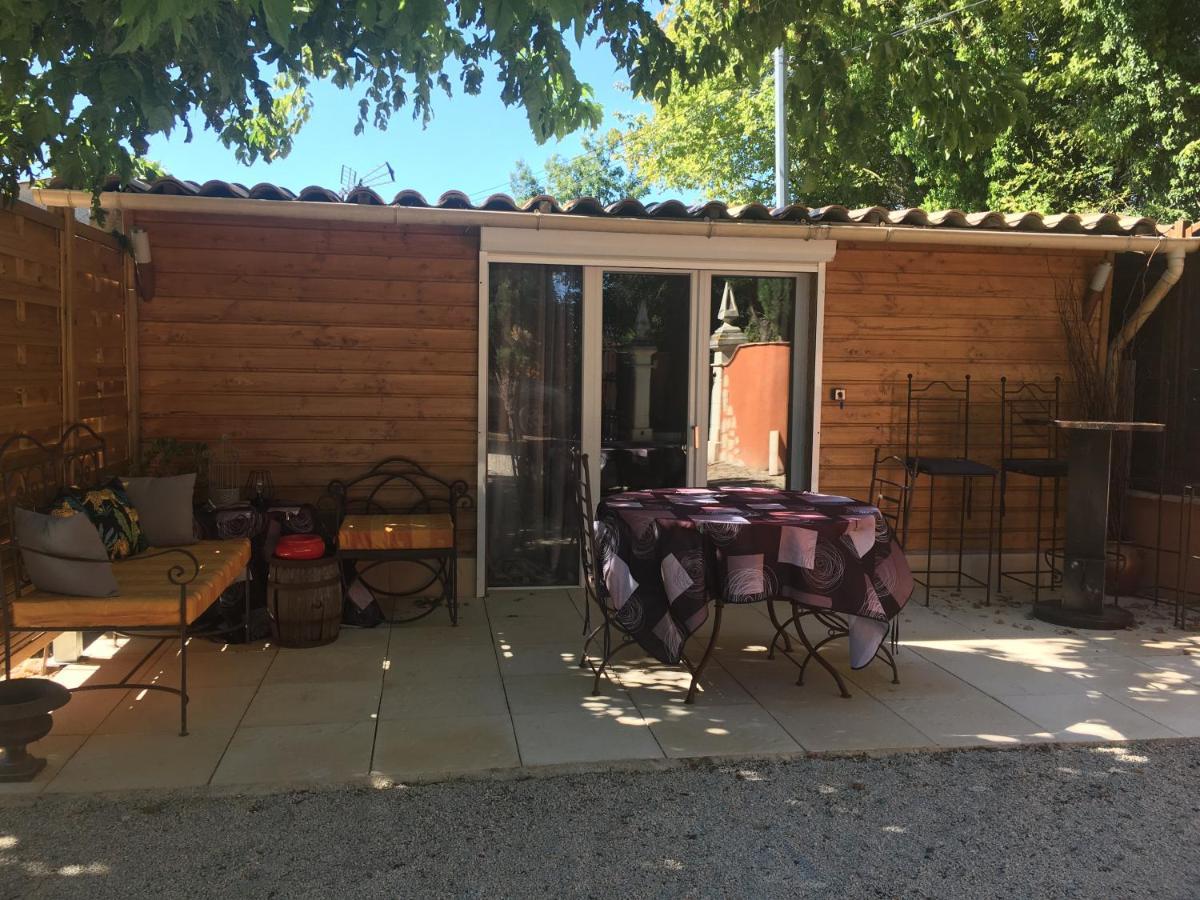 Dependance Privee - Halte Route Apartment Le Thor Bagian luar foto